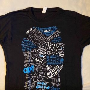 ⭐️Fault in Our Stars Quotes T-Shirt⭐️
